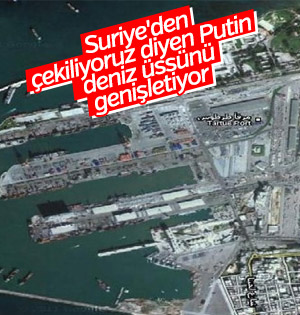 Rusya Tartus'taki deniz üssünü genişletiyor