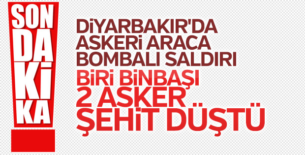 Askeri araca saldırı: 2 asker şehit oldu