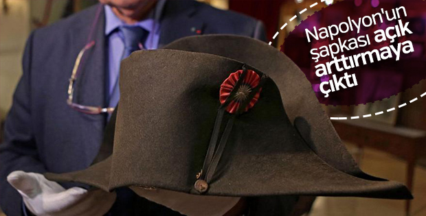 Napolyon'un şapkası satışa çıktı