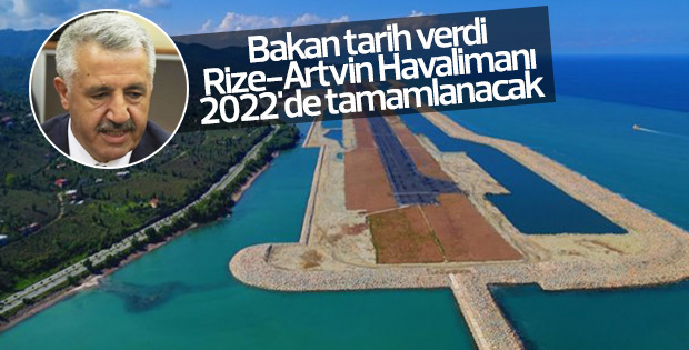 Bakan Rize-Artvin Havalimanı için tarih verdi
