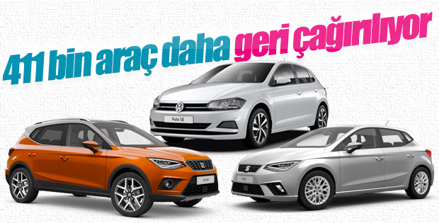 Volkswagen'den bir geri çağırma daha