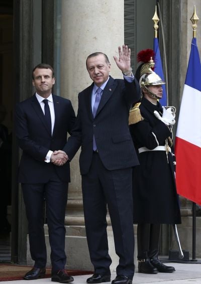 Cumhurbaşkanı Erdoğan Fransa'da 