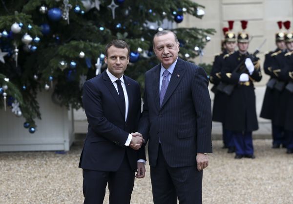 Cumhurbaşkanı Erdoğan Fransa'da 