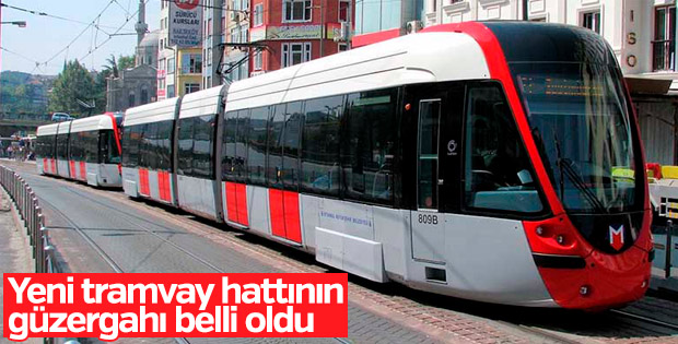 Yeni tramvay hattının güzergahı belli oldu