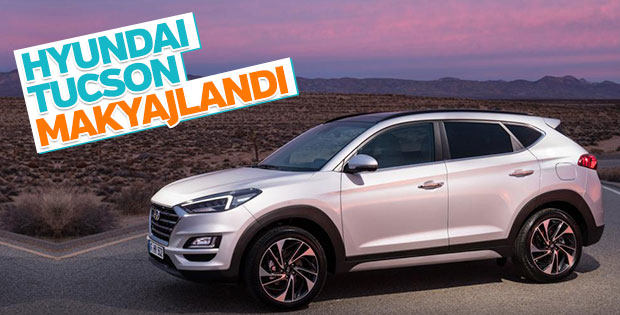 Hyundai Tucson'a makyaj yapıldı