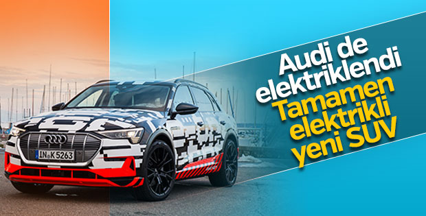 Audi'den tamamen elektrikli SUV