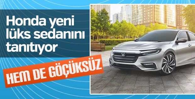 Honda yeni lüks sedanını tanıtıyor