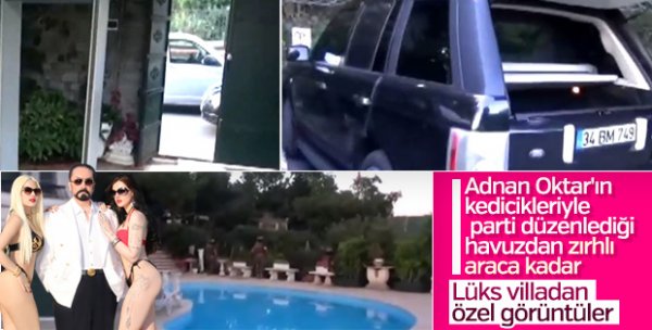 Adnan Oktar'ın villalarına yıkım kararı