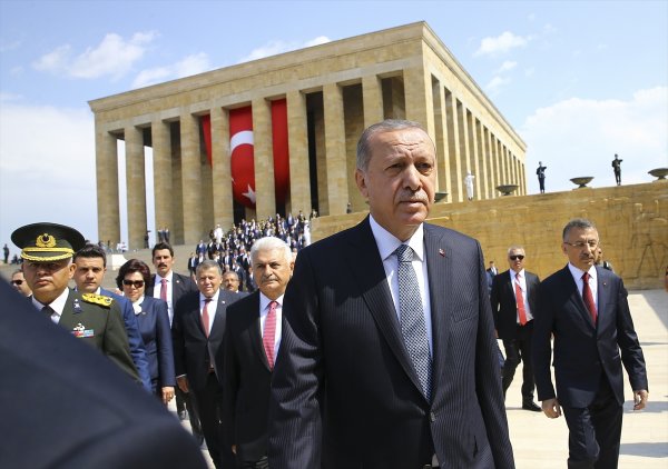 Anıtkabir'de 30 Ağustos töreni