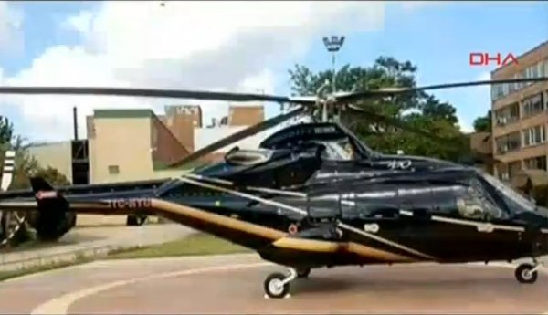 Bostancı açıklarında helikopter düştü