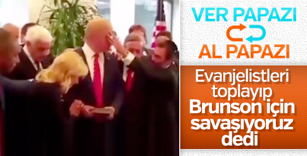Trump: Brunson'ın serbest kalması için savaşıyoruz