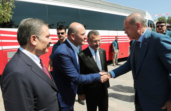 Başkan Erdoğan Selçuklu mezarında