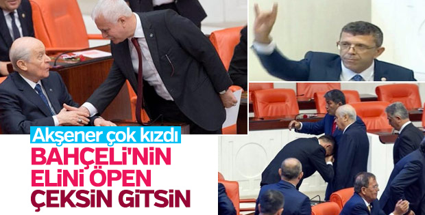 Akşener'den partililere Bahçeli tepkisi