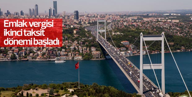 Emlak vergisi ikinci taksit dönemi başladı