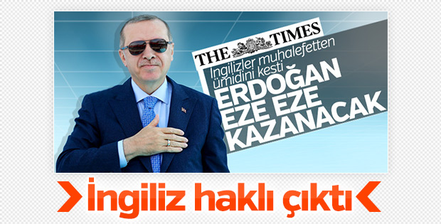 The Times seçim sonuçlarını doğru tahmin etti