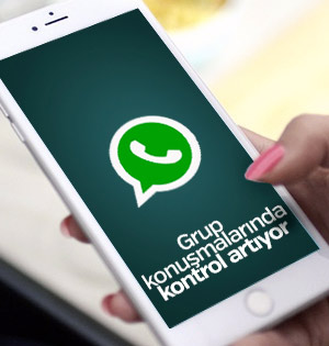 WhatsApp'ın grup yöneticisi kontrollerinde değişiklikler