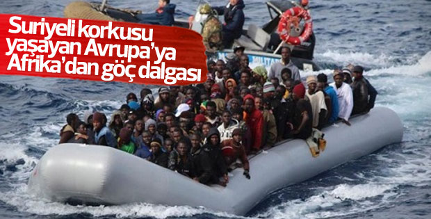 Afrika'dan Avrupa'ya göçlerde büyük artış