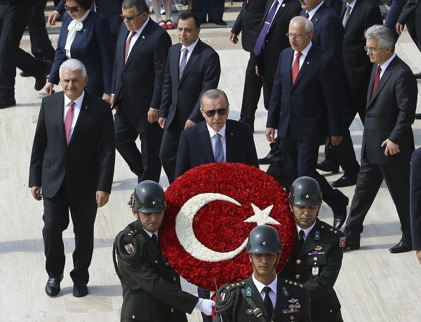 Anıtkabir'de 30 Ağustos töreni