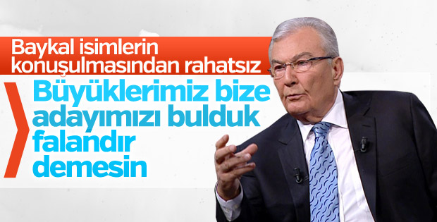 Deniz Baykal: İsim tartışmak yanlış