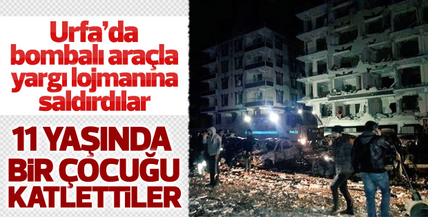 Şanlıurfa'da Savcılar Sitesinde patlama