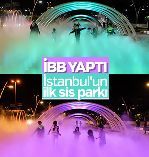 Kartal'a Sis Parkı yapıldı