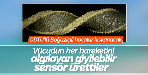 Bilim insanları giyilebilir sensör teknolojisi geliştirdi