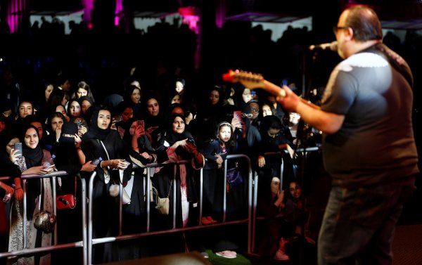 Suudi Arabistan'da ilk kez jazz festivali yapıldı