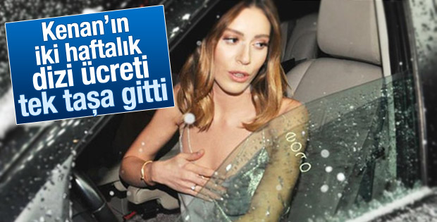 İmirzalıoğlu'ndan Sinem Kobal'a 200 bin liralık yüzük