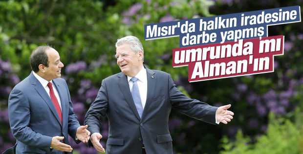 Sisi'nin Almanya ziyareti