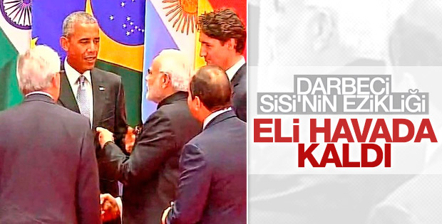 Sisi G20'de alay konusu oldu