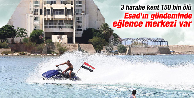 Esad Lazkiye'ye eğlence merkezi kuracak