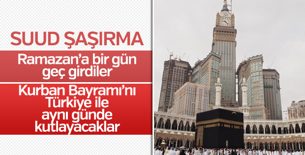 Suudi Arabistan Kurban Bayramını 21 Ağustos'ta kutlayacak