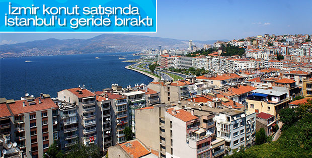 İzmir konut satışlarında İstanbul’u 10’a katladı