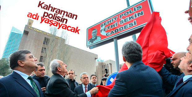 İzmir şehitlerinin isimleri sokaklara verildi