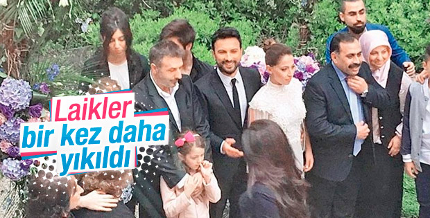 Tarkan muhafazakar aileden kız aldı