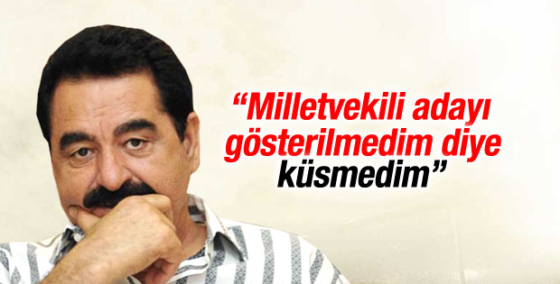 İbrahim Tatlıses milletvekili adaylığıyla ilgili konuştu