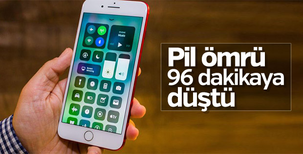 iOS 11'de batarya problemi