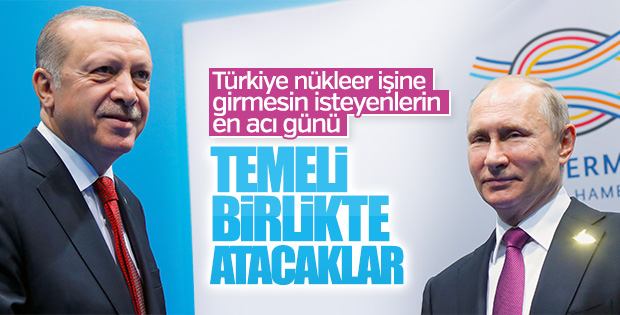 Akkuyu Nükleer Santrali'nde temel günü