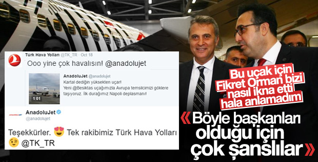 Beşiktaş'ı THY uçuruyor