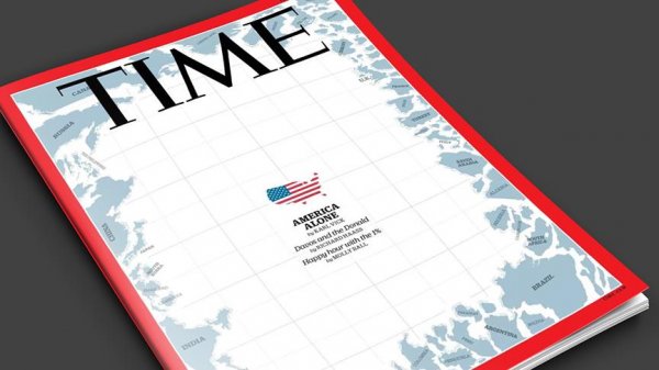 Amerika'nın yalnızlığı Time'ın kapağında