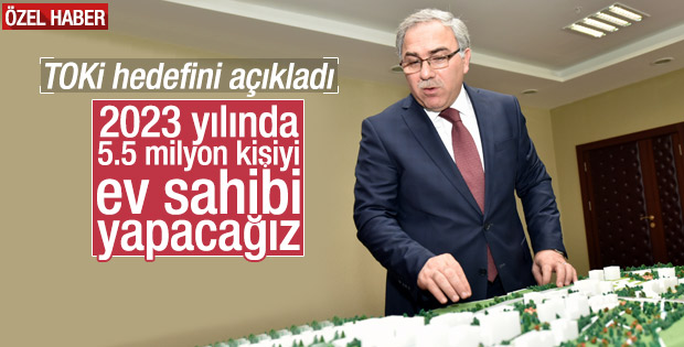 Ergün Turan TOKİ'nin çalışmalarını anlattı