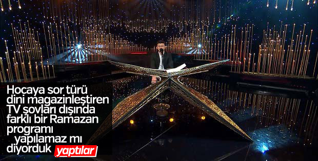 TRT'de Kur'an ziyafeti