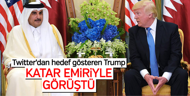 Trump Katar Emiri ile telefonda görüştü