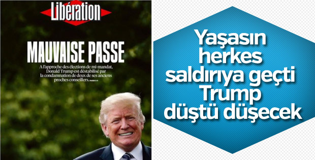 Dünya medyası Trump’ın düşüşünü bekliyor