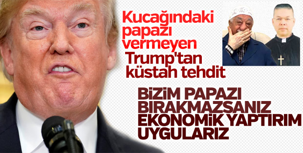 ABD Başkanı Trump, Brunson kararını beğenmedi