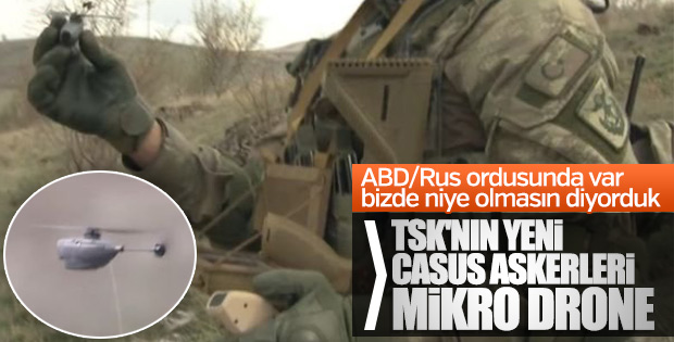TSK'da mikro drone devrimi