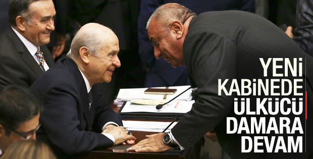 Tuğrul Türkeş Bakanlar Kurulu'nda yerini korudu