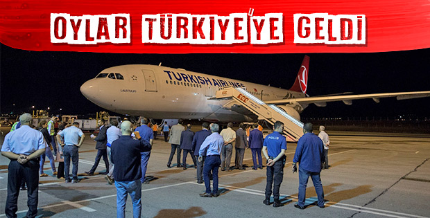 60 ülkede kullanılan oylar Ankara'da