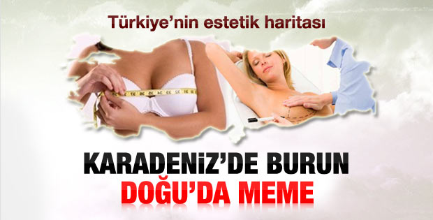 Türkiye'nin estetik haritası