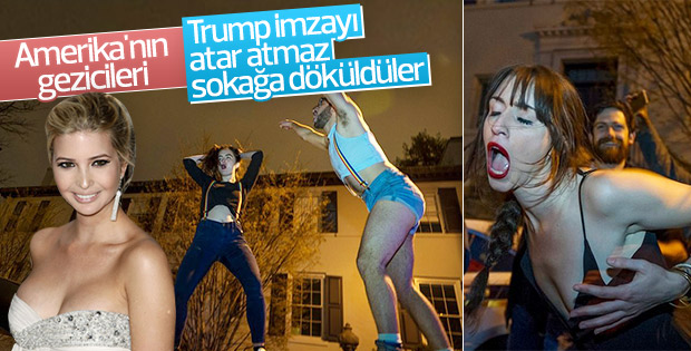 New York'ta Trump karşıtı gösteri
